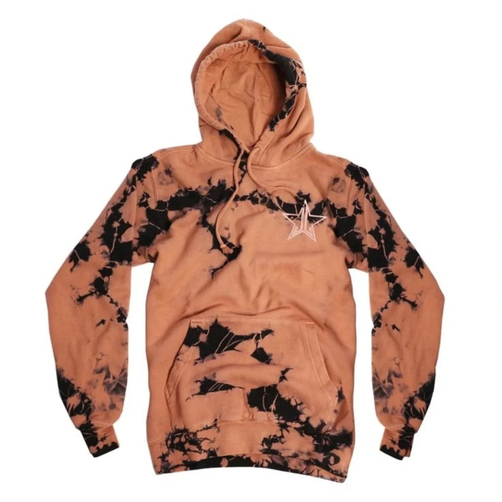 Jefree Star Christmas Cookie Tie Dye Hoodie